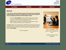 Tablet Screenshot of jsaconsultinginc.com